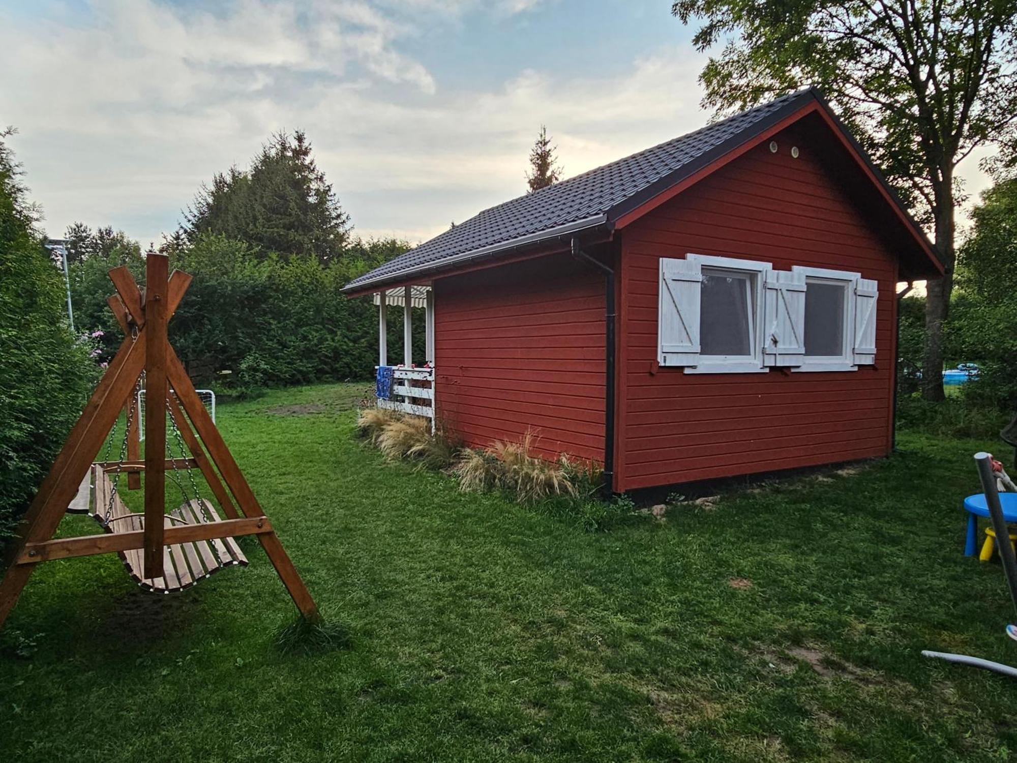 Czerwone Domki Wartowo Kołczewo Buitenkant foto
